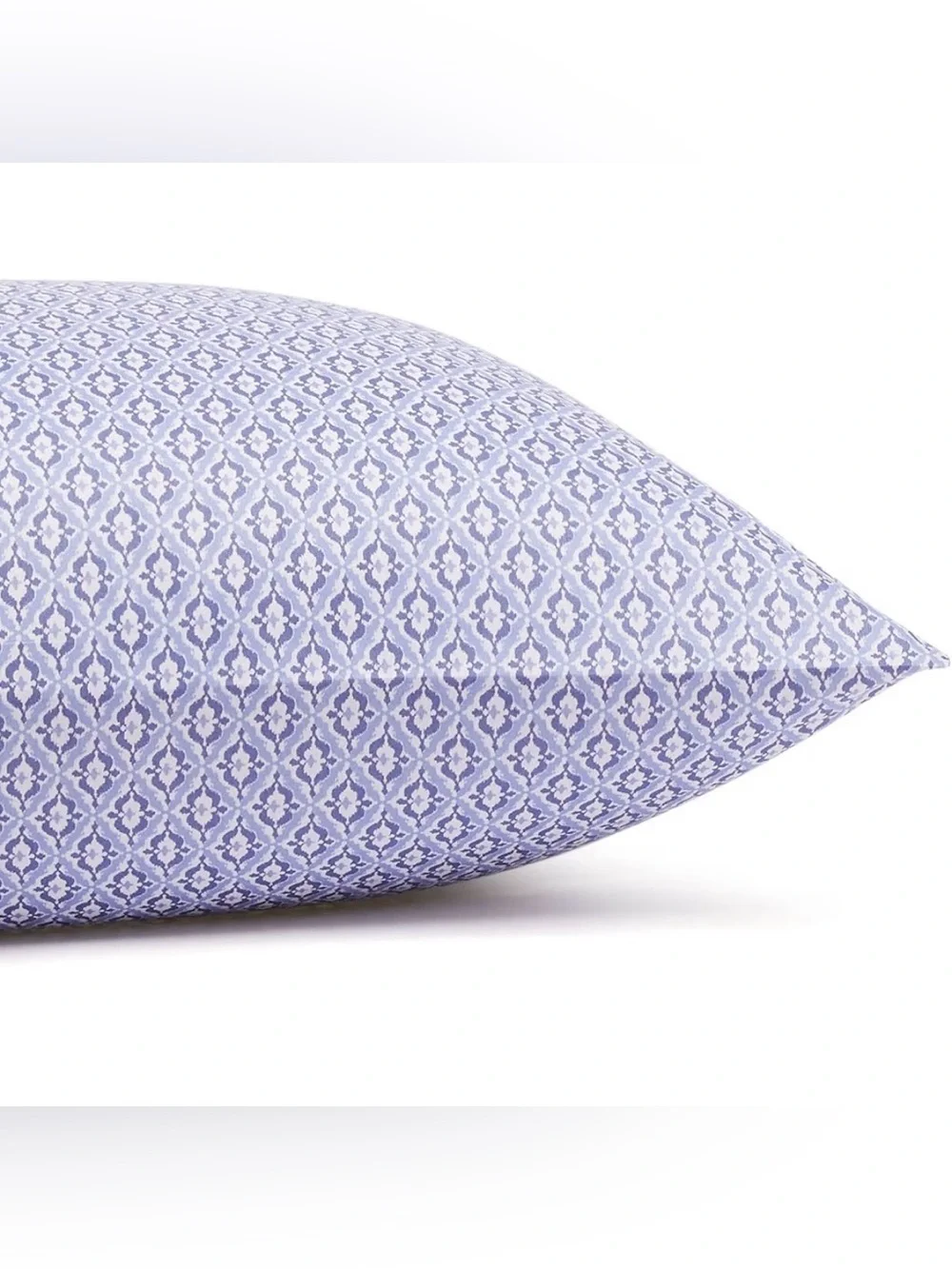 TWIN Super-Soft Easy-Care Bedsheet Set 3Pc. Brushed Microfiber - BLUE DAMASK